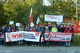 Kolleginnen und Kollegen aus Aalen und Ellwangen auf dem Weg zur Demo gegen TTIP in Berlin