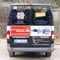 IG Metall Werbung auf Sprinter der Waldorfschule