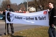 Aktion der IG Metall-Vertrauensleute ZFLS gegen Leiharbeit am 23.02.2011 