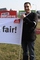 Aktion der IG Metall-Vertrauensleute ZFLS gegen Leiharbeit am 23.02.2011 