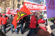 Aktion zur 2. Tarifverhandlung fuer die ME-Industrie am 22. Maerz 2012 in Ludwigsburg