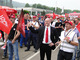 Warnstreik-Kundgebung Kfz-Tarifrunde am 24. Mai 2012 in Aalen 