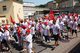 Triumph-Beschaeftigte kaempfen fuer ihre Arbeitsplaetze am 26.07.2012 in Heubach