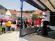 Triumph-Beschaeftigte kaempfen fuer ihre Arbeitsplaetze am 26.07.2012 in Heubach