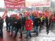 Demo fuer die Tarifforderung in Koeln am 18.01.2013