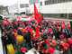 Warnstreik-Kundgebung Leicht Kuechen am 12. Maerz 2013 in Waldstetten