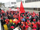 Warnstreik-Kundgebung Leicht Kuechen am 12. Maerz 2013 in Waldstetten