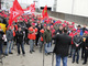 Warnstreik-Kundgebung Leicht Kuechen am 12. Maerz 2013 in Waldstetten