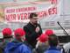 Warnstreik-Kundgebung Leicht Kuechen am 12. Maerz 2013 in Waldstetten