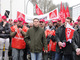 Warnstreik-Kundgebung Leicht Kuechen am 12. Maerz 2013 in Waldstetten