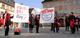 Aktion zum Equal Pay Day am 21.03.2013 in Schwaebisch Gmuend