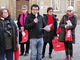 Aktion zum Equal Pay Day am 21.03.2013 in Schwaebisch Gmuend