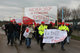 Protest gegen Werksschliessung Steelcase Werndl in Durlangen am 05.12.2013