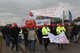 Protest gegen Werksschliessung Steelcase Werndl in Durlangen am 05.12.2013
