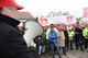 Protest gegen Werksschliessung Steelcase Werndl in Durlangen am 05.12.2013