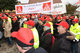 Protest gegen Werksschliessung Steelcase Werndl in Durlangen am 05.12.2013