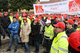 Protest gegen Werksschliessung Steelcase Werndl in Durlangen am 05.12.2013