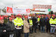 Protest gegen Werksschliessung Steelcase Werndl in Durlangen am 05.12.2013