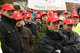 Protest gegen Werksschliessung Steelcase Werndl in Durlangen am 05.12.2013