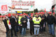 Protest gegen Werksschliessung Steelcase Werndl in Durlangen am 05.12.2013