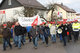 Protest gegen Werksschliessung Steelcase Werndl in Durlangen am 05.12.2013