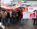 Warnstreik-Kundgebung 23. Februar 2015 im Schiesstal Schwaebisch Gmuend