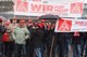 Warnstreik-Kundgebung 23. Februar 2015 im Schiesstal Schwaebisch Gmuend