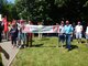 Bosch-Mitarbeiter protestieren am 02.07.2015 gegen Verkaufsplaene fuer SG in Gerlingen