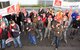 Zweiter Warnstreik Leicht Kuechen am 22.02.2016 in Waldstetten