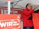 Warnstreik-Kundgebung am 10. Mai 2016 auf dem Guegling